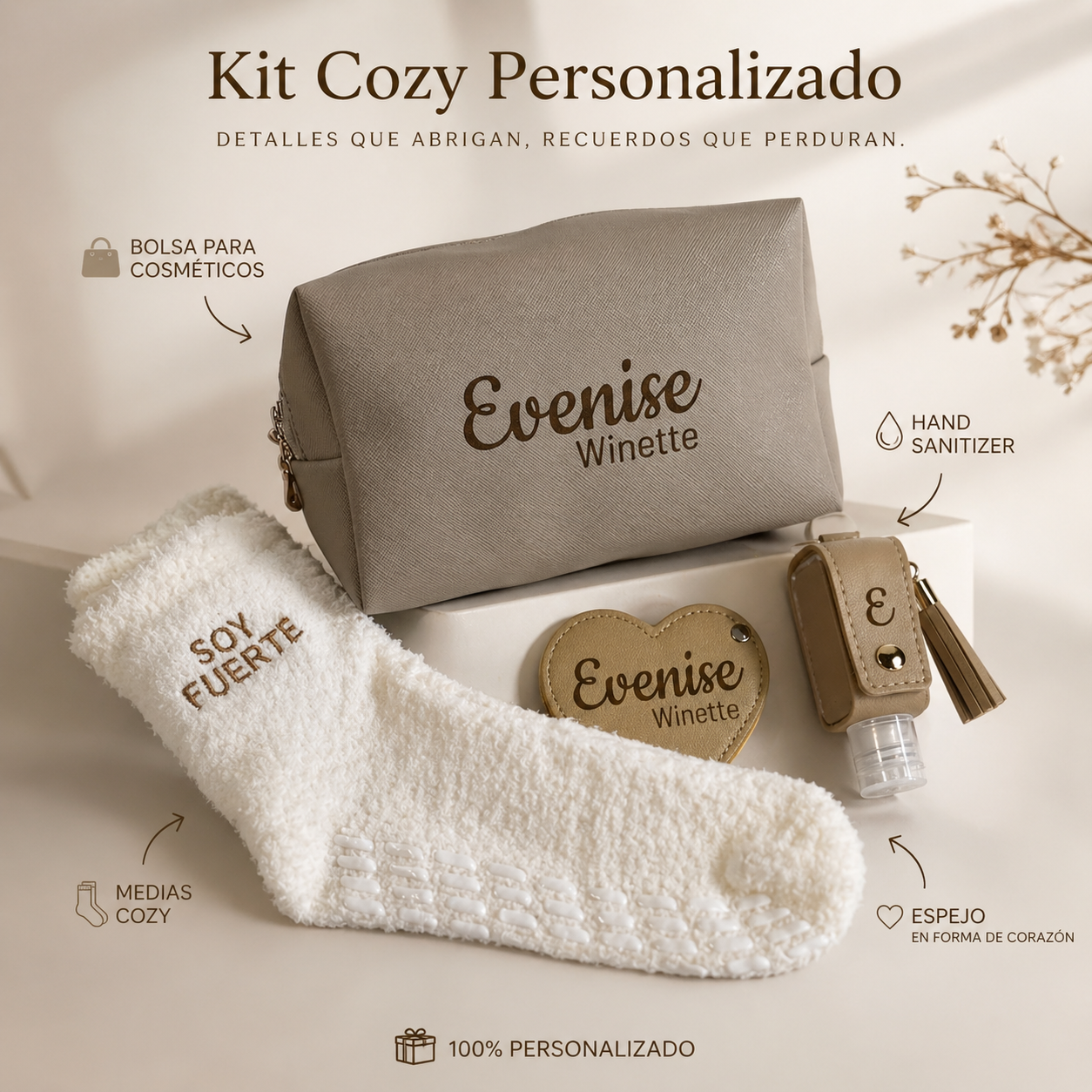 Kit Cozy Personalizado - Amor Propio y Bienestar