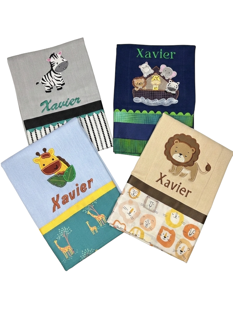 Paños Bordados - Criaturas Adorables