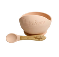 Set de Tazón y Cuchara de Silicona