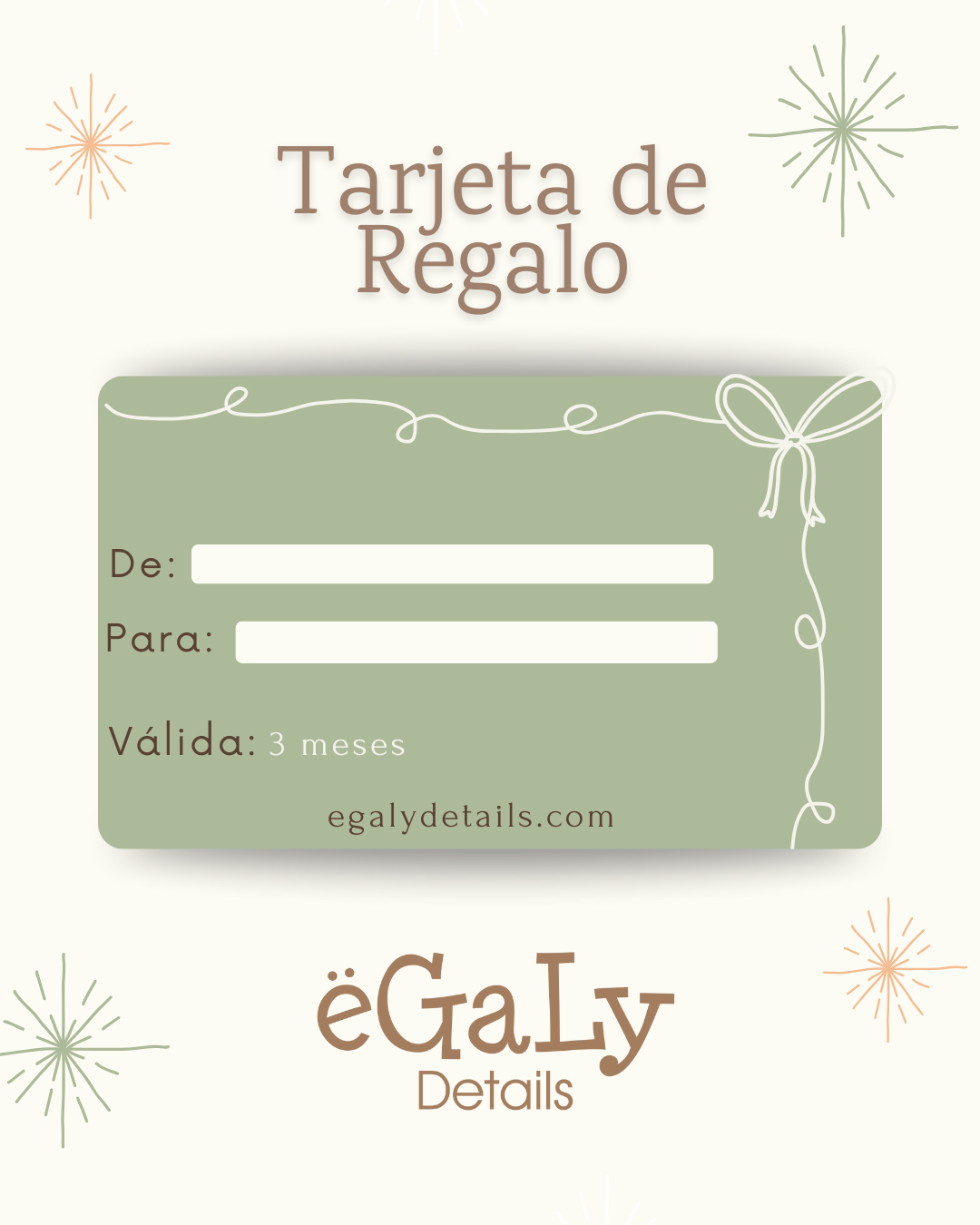 Tarjeta de Regalo